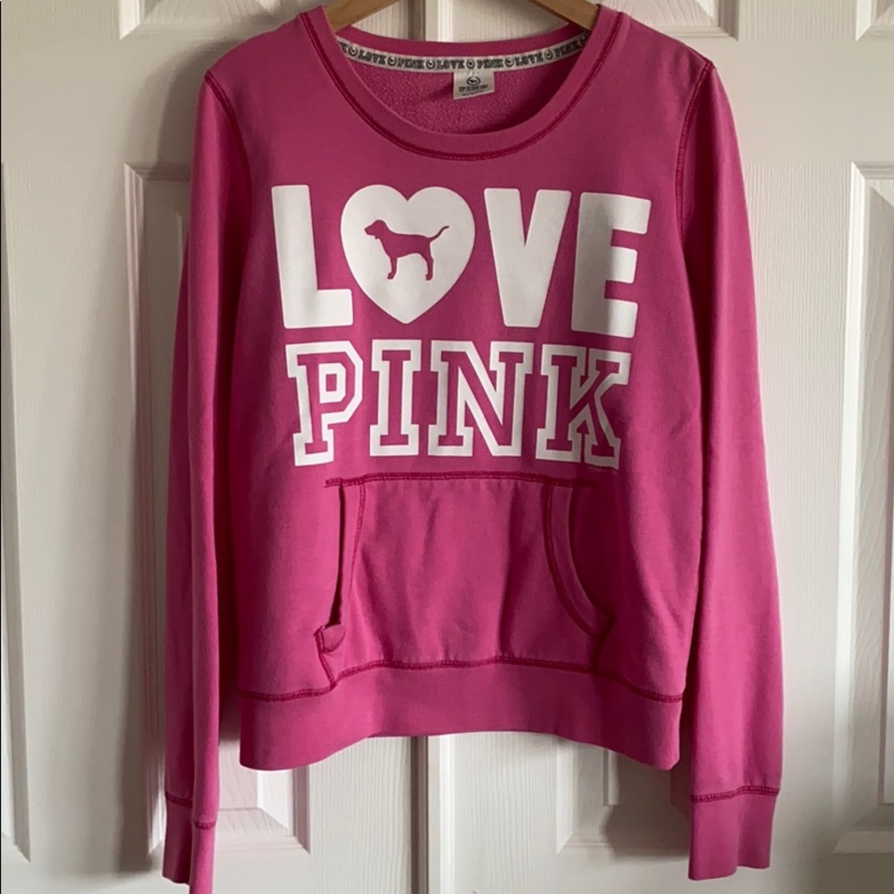 💕Victoria’s Secret pink Crewneck